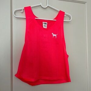 NWT pink Victoria’s Secret jersey top sIZE: XS